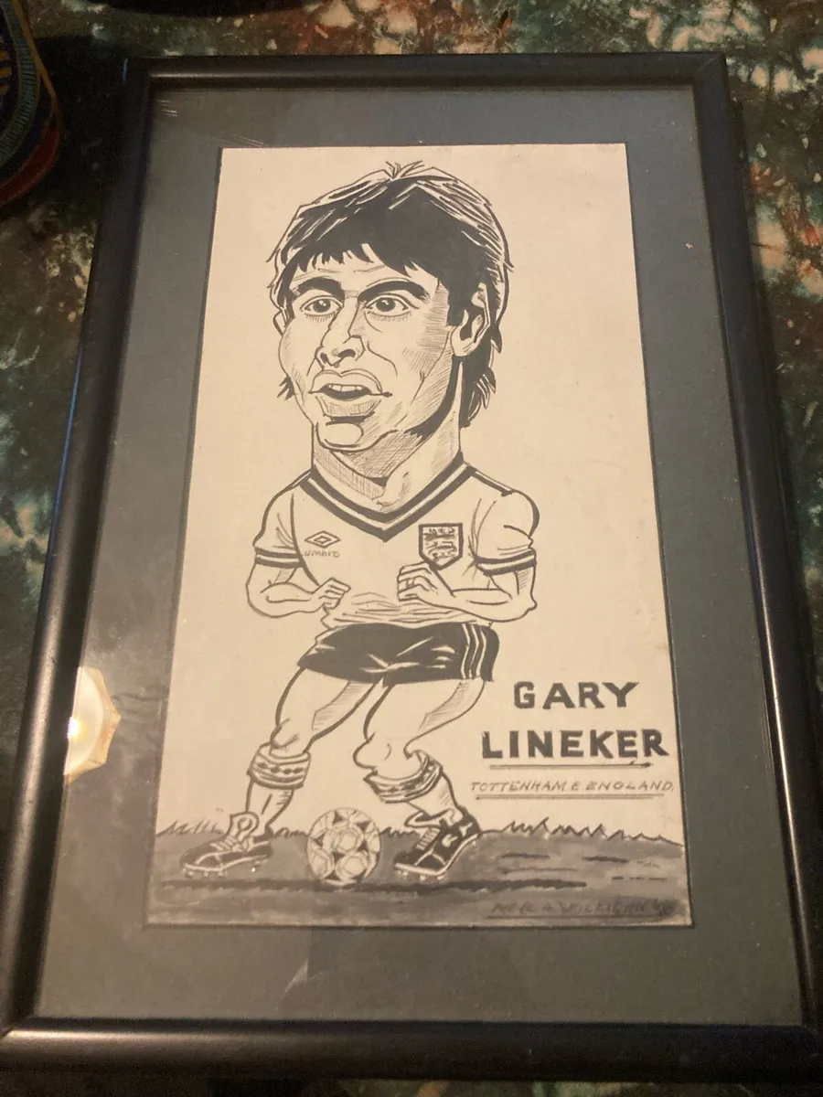 Gary lineker drawing free postage - Image 1