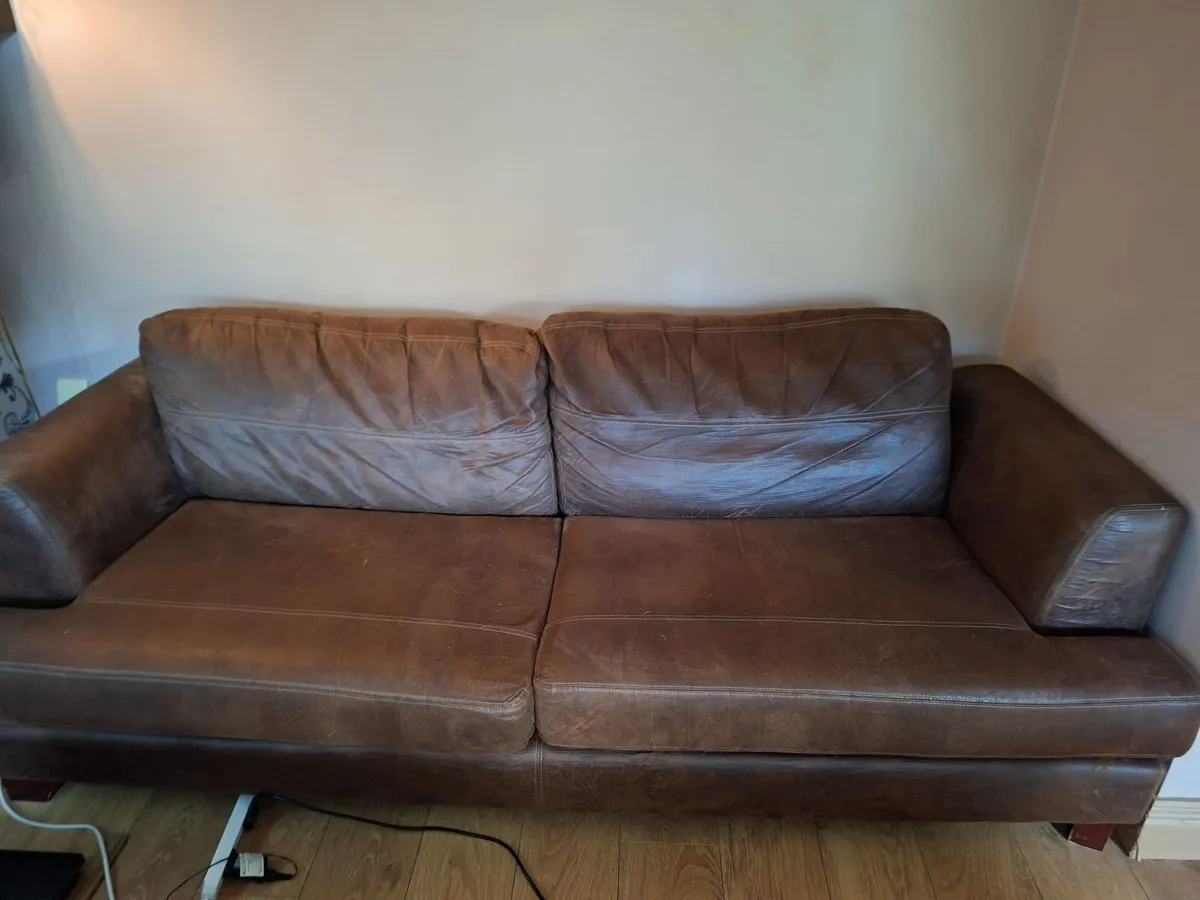 Leather Sofa