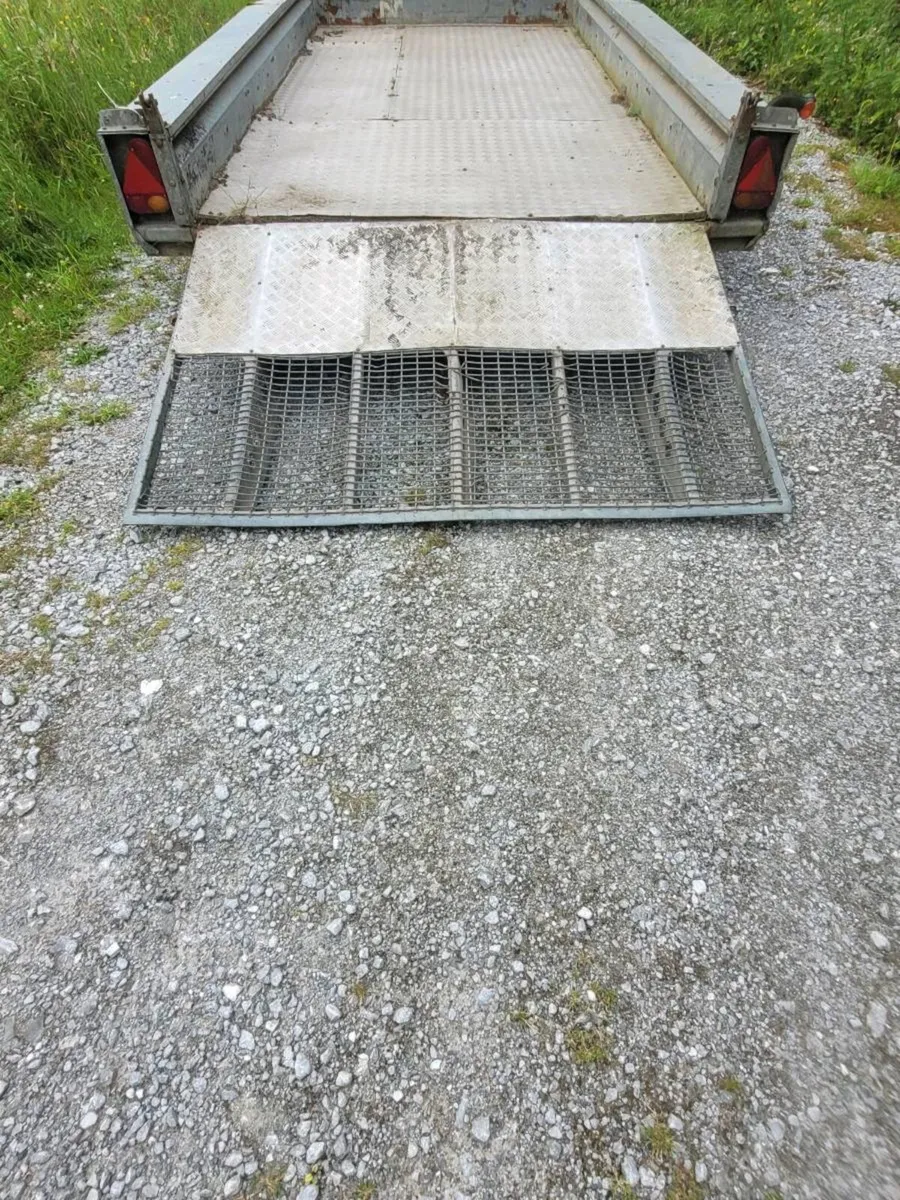 12x6'1 ifor Williams plant trailer - Image 3