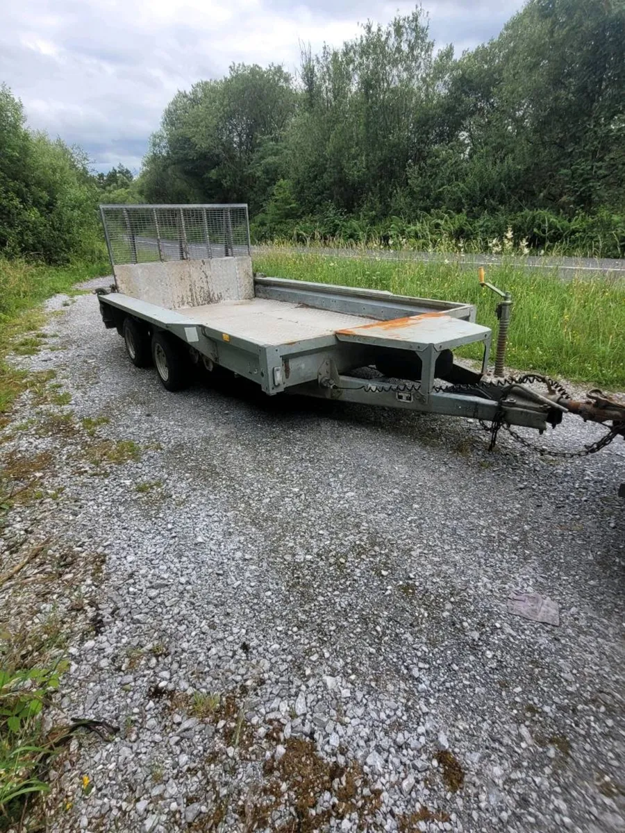 12x6'1 ifor Williams plant trailer - Image 2