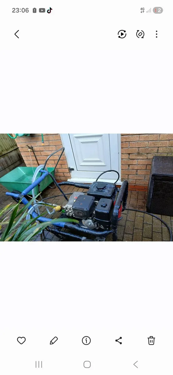 HONDA GX390 power washer LIKE NEW