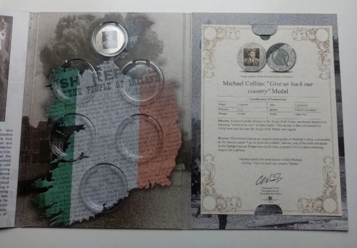 Michael Collins Memorial Coin Sets - Coins - Image 3
