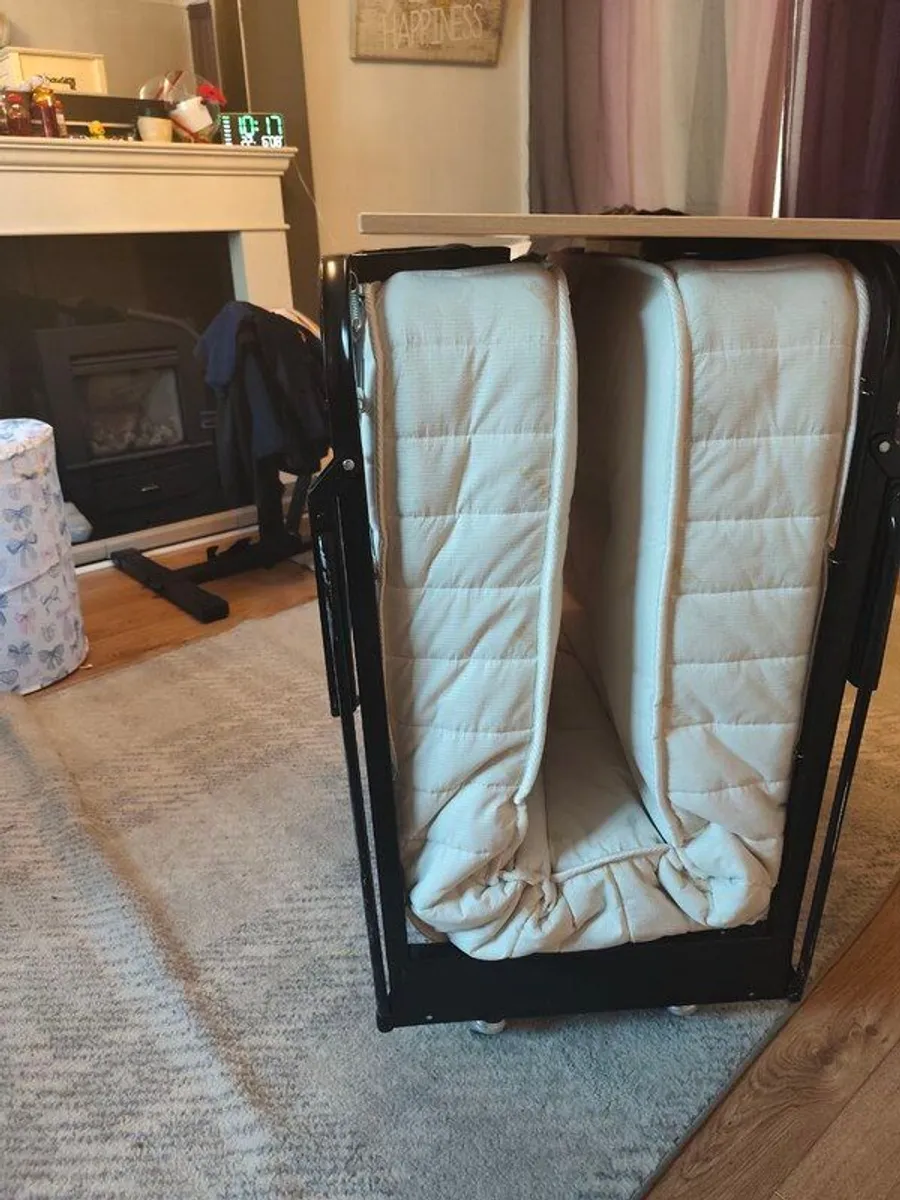 folding bed with mattress - Image 4