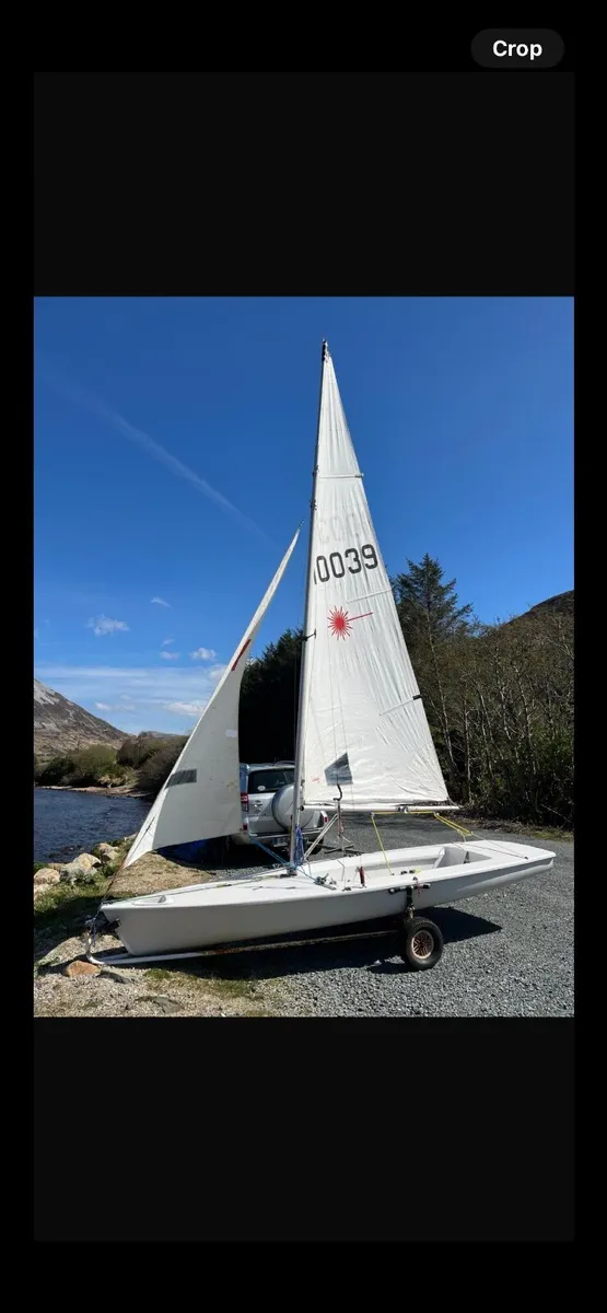 Laser 2 sailing dingy - Image 1