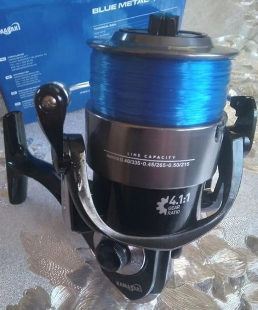 Fishing Kamasaki Blue Metal 7000 Reel - Image 4