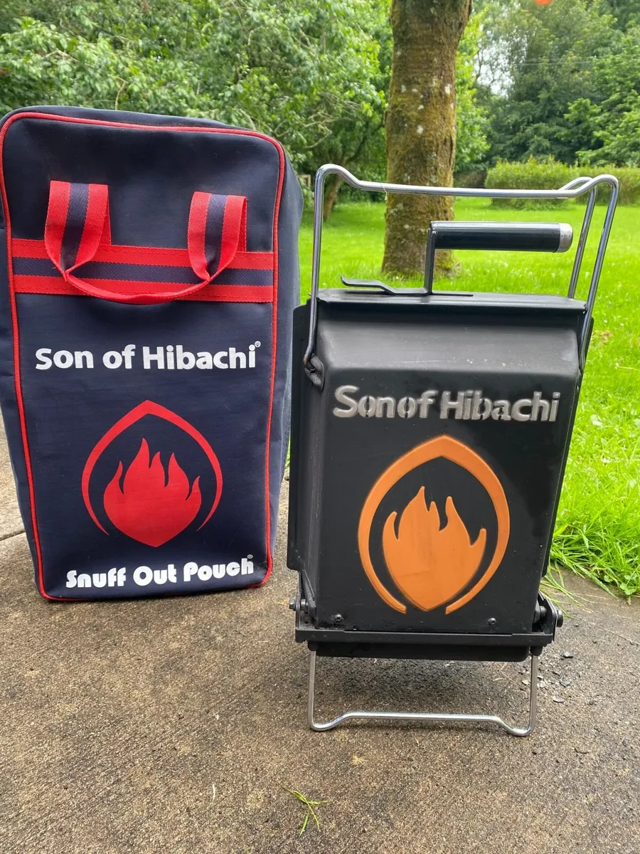 Son Of Hibachi   Portable BBQ   Cast Iron Grill. - Image 1