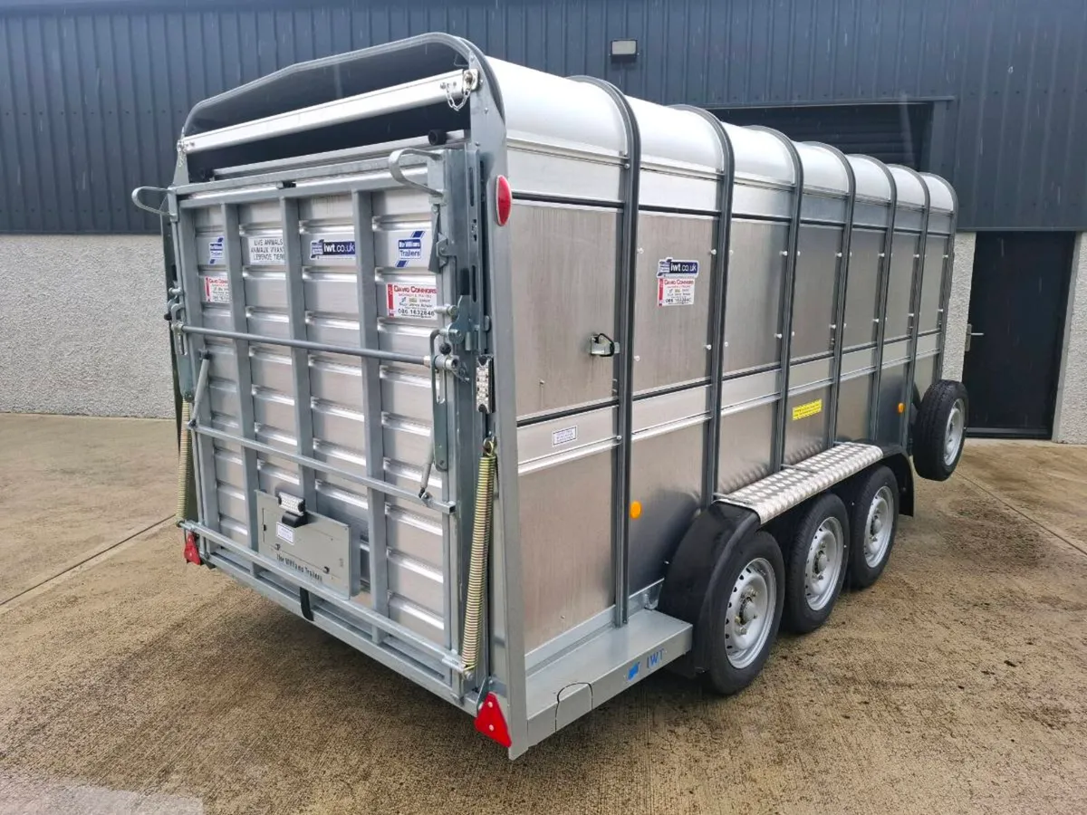 New Ifor williams 14ft x 6ft trailer with decks - Image 2