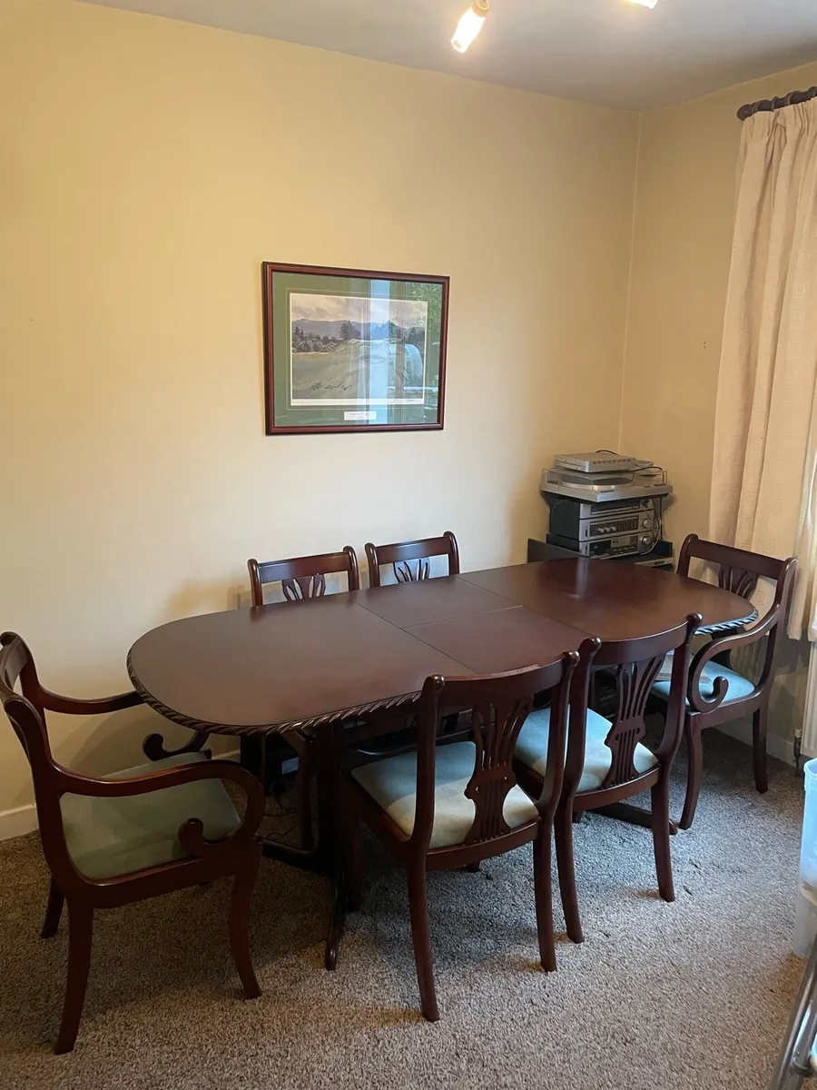 Mahogany Dining Set - Image 2