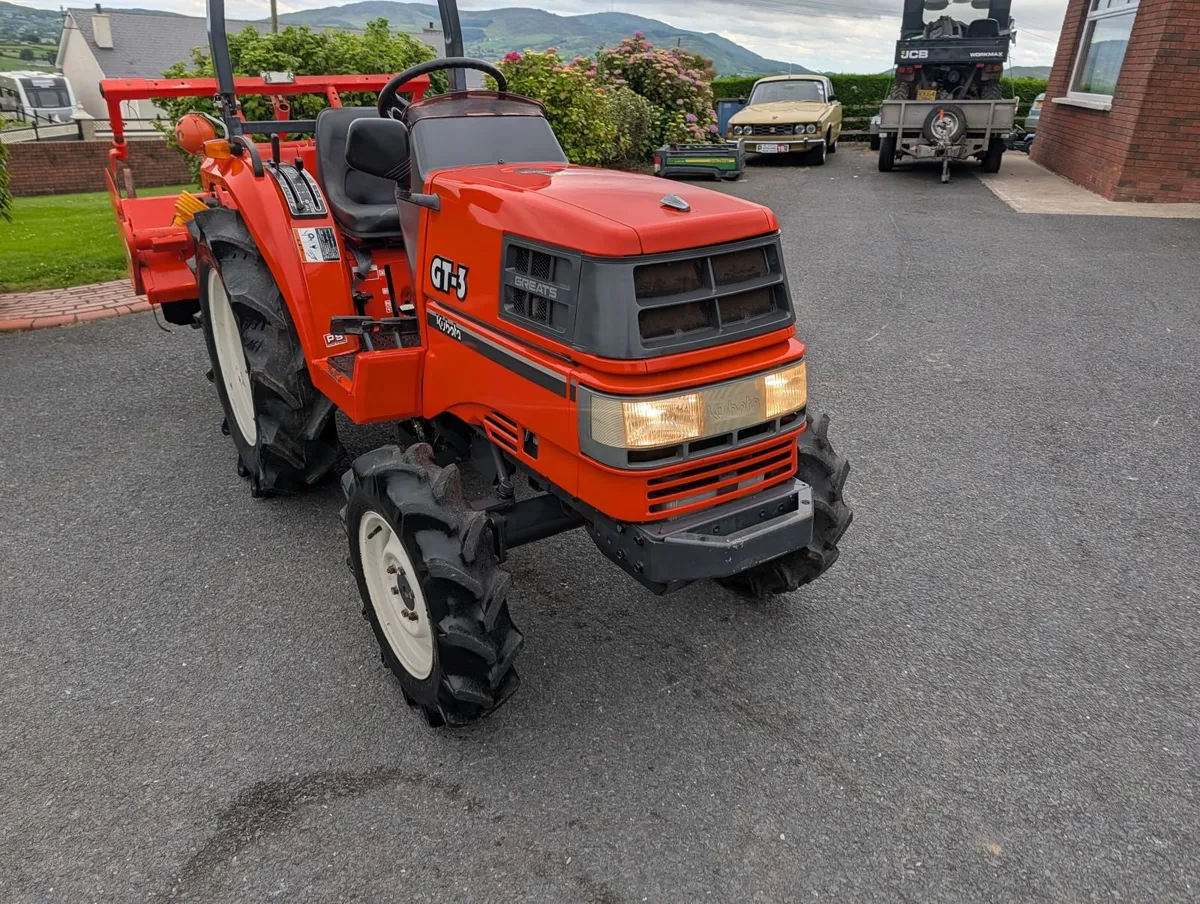 Kubota GT3 20HP(4WD Compact Tractor)with Rotavator - Image 2