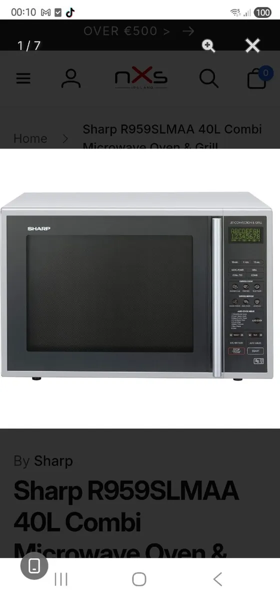 Mini Oven,Microwave.  Ideal for apartments. - Image 1