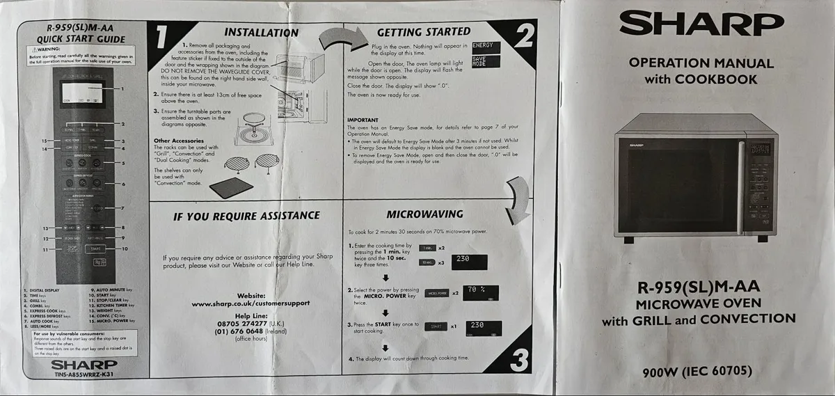 Mini Oven,Microwave.  Ideal for apartments. - Image 4