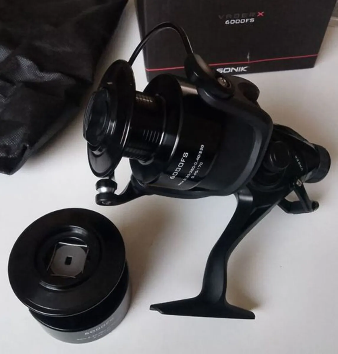 Fishing Sonik Vader X 6000FS Reel - Image 1