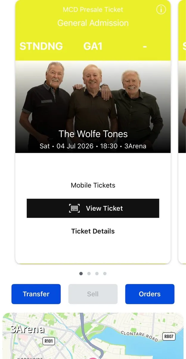 2 x Standing Wolfe Tones Tickets - Sat 05 July - Image 2