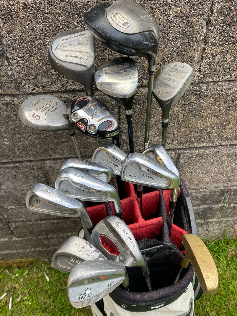 Golf clubs bag trolley - Image 4