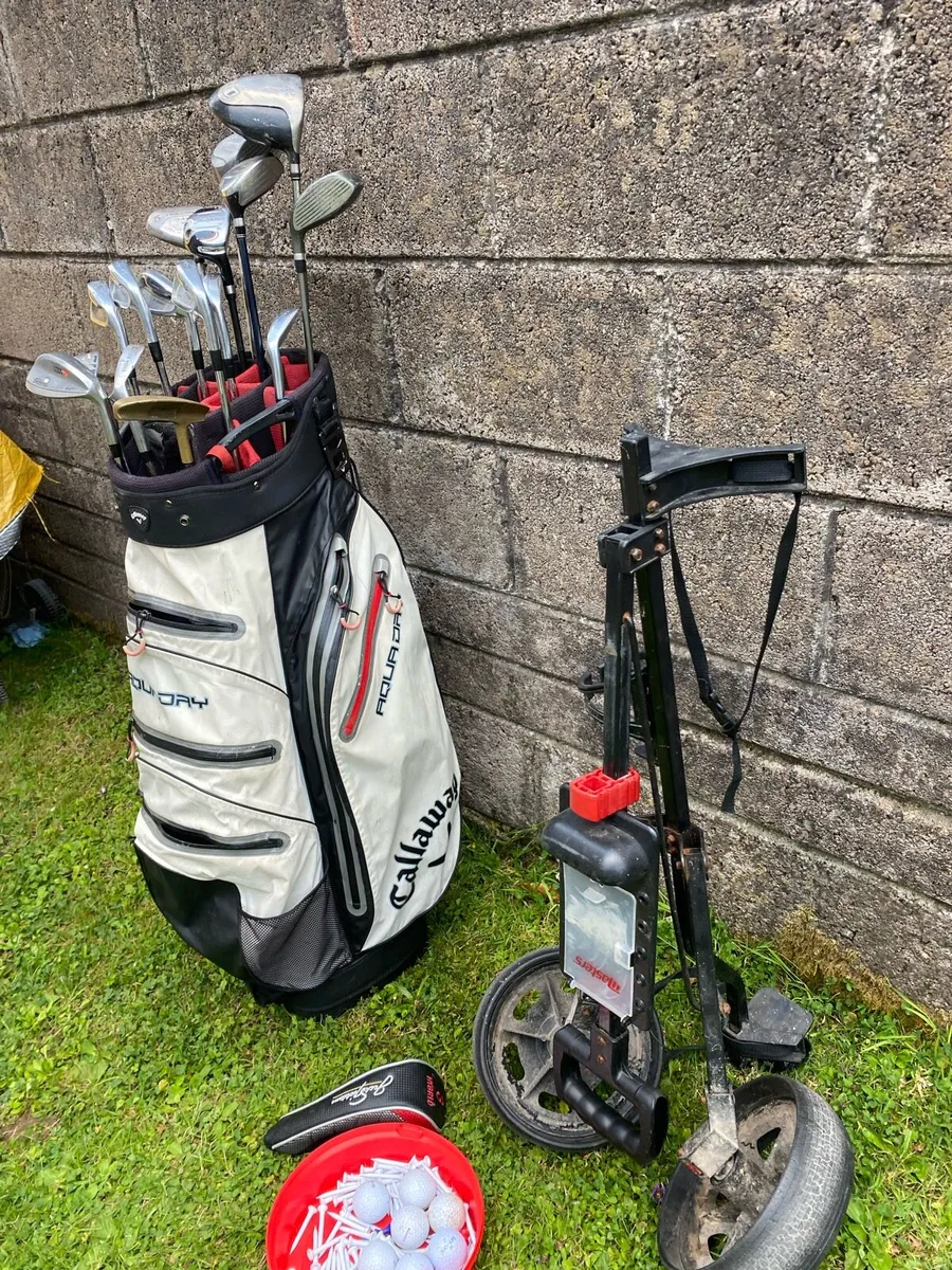 Golf clubs bag trolley - Image 1