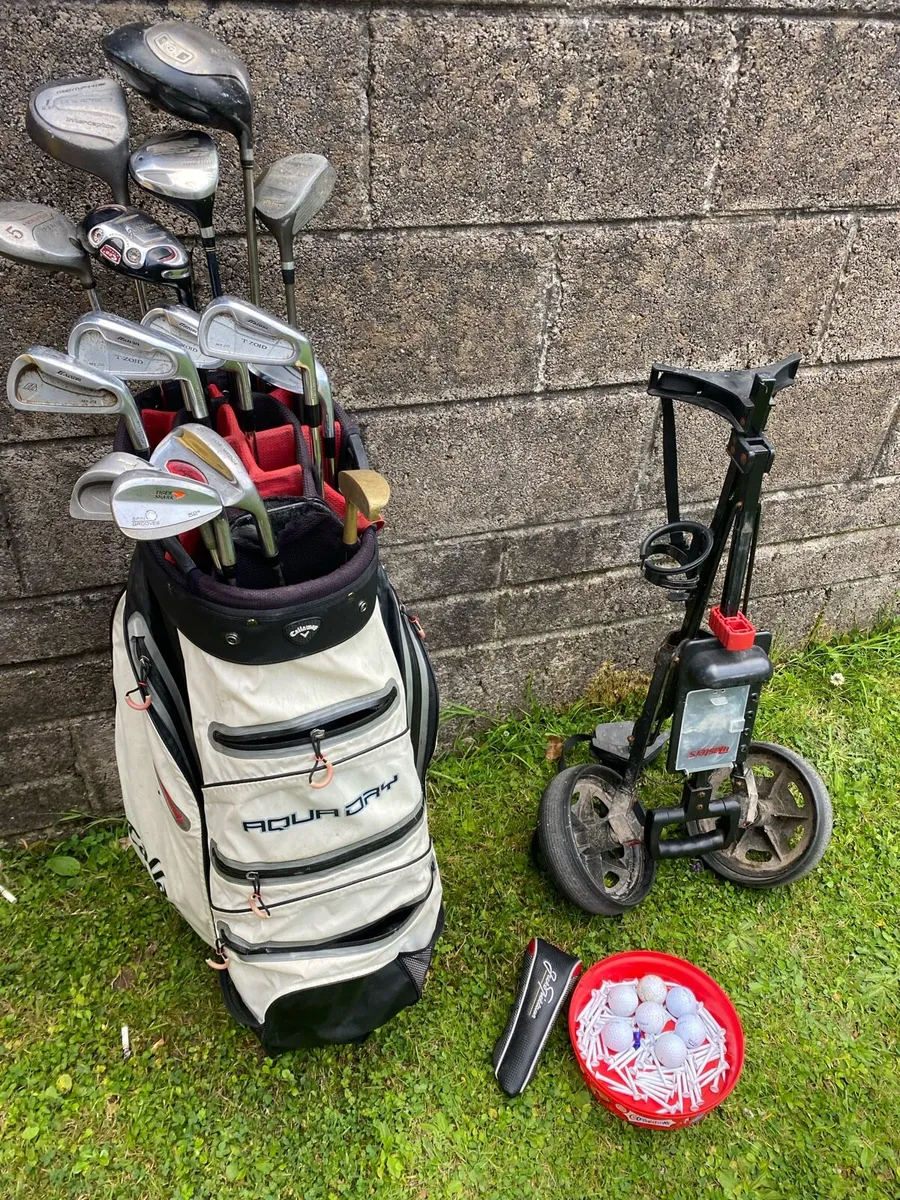 Golf clubs bag trolley - Image 3