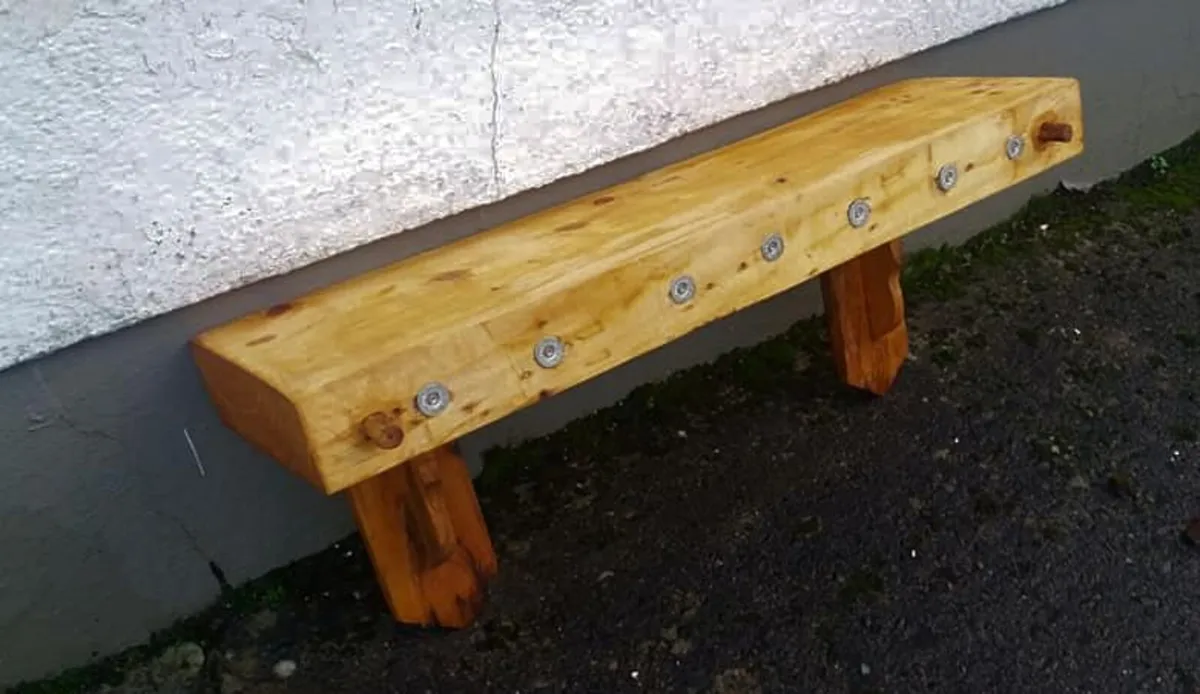 Rustic Floating Chunky Shelf / Display - Image 3