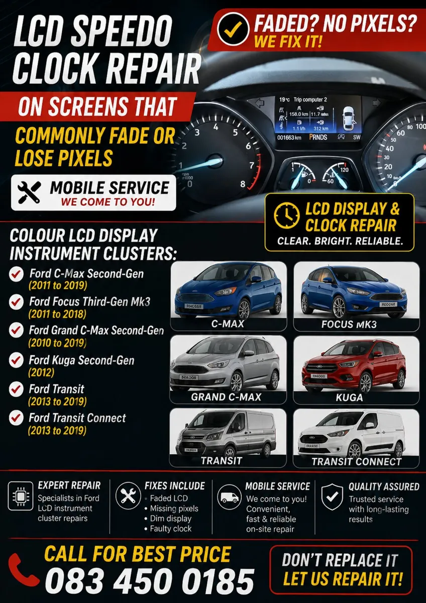 New Focus Kuga lcd repair - Image 1