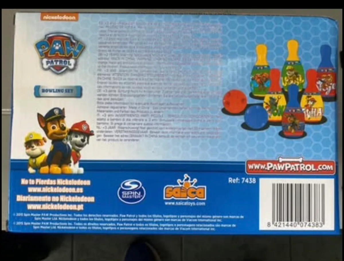 Paw Patrol bowling set - Image 4