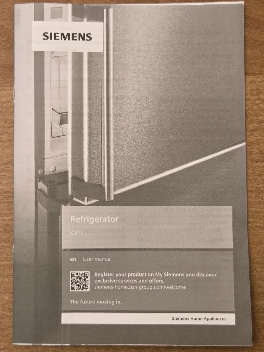 Siemens Integrated Refrigerator - Image 3