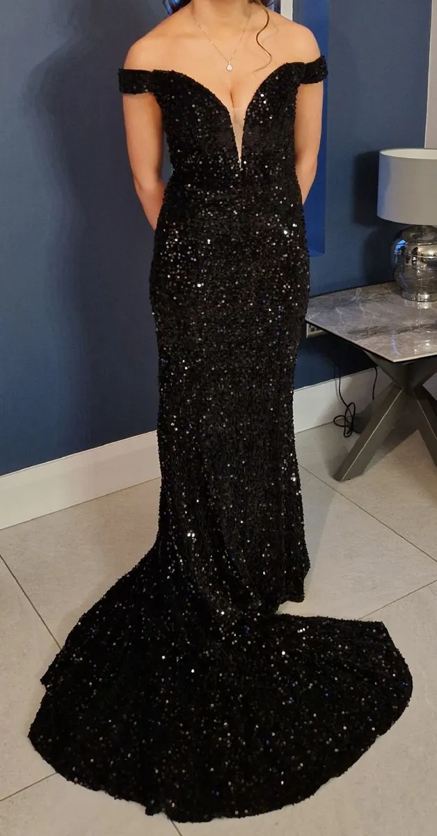 Black Debs Dress - Image 1
