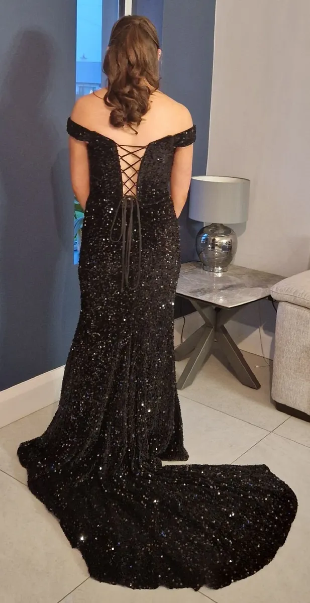 Black Debs Dress - Image 3