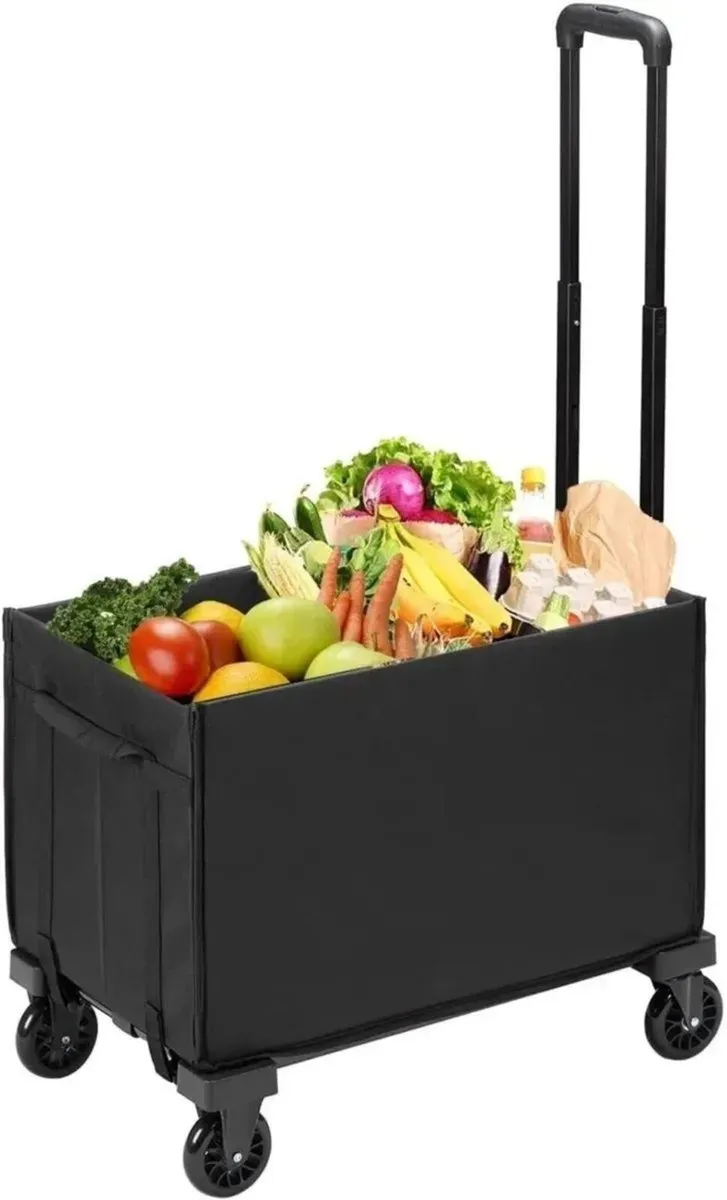Hand Truck Bag Folding Trolley Cart 2-in-1 - Image 1