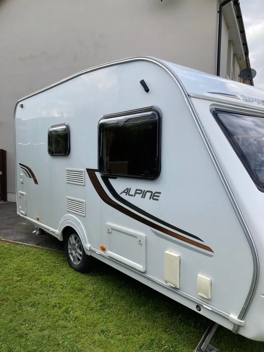2011 Swift sprite alpine caravan - Image 1