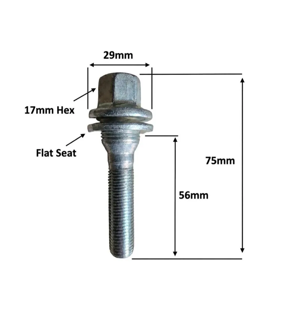 16 x EXTENDED Peugeot/Citroen bolts - Delivery - Image 4