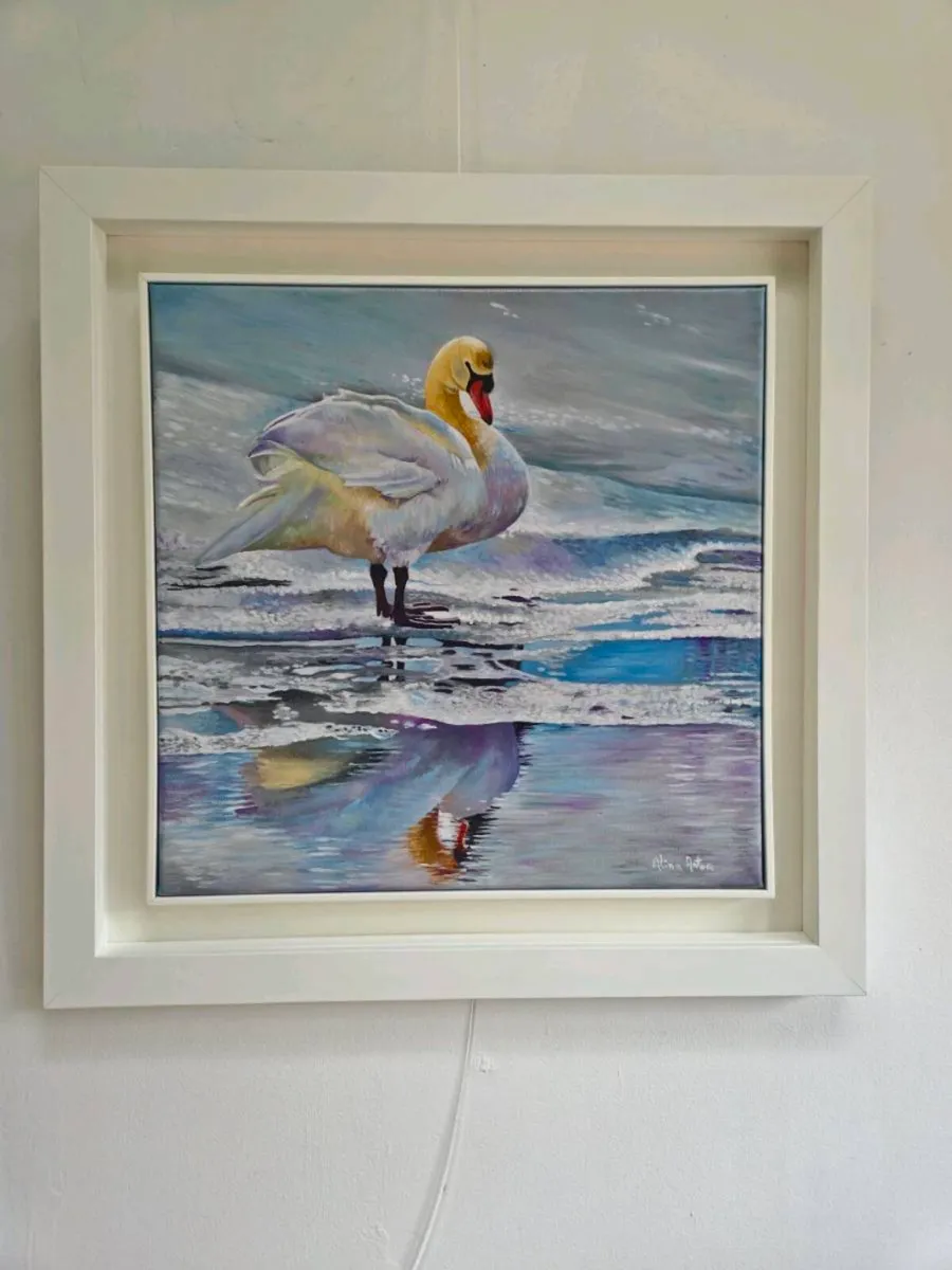 The Stillness Beneath | Oil Painting | Framed - Image 1