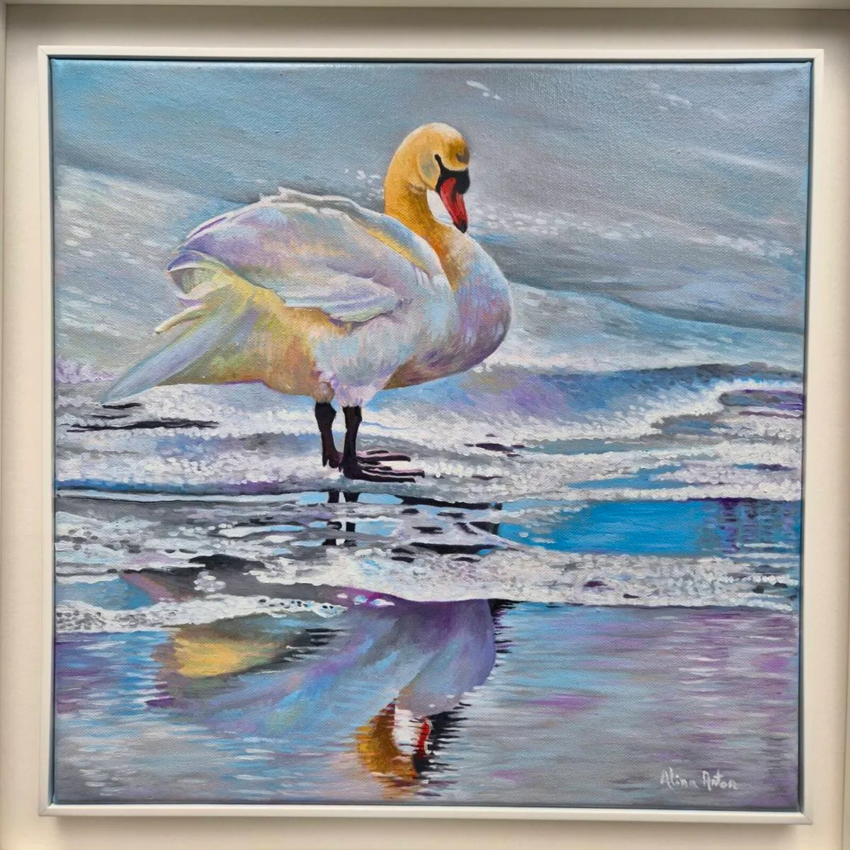 The Stillness Beneath | Oil Painting | Framed - Image 4