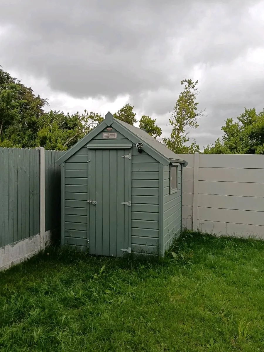 6x6 Timber garden shed