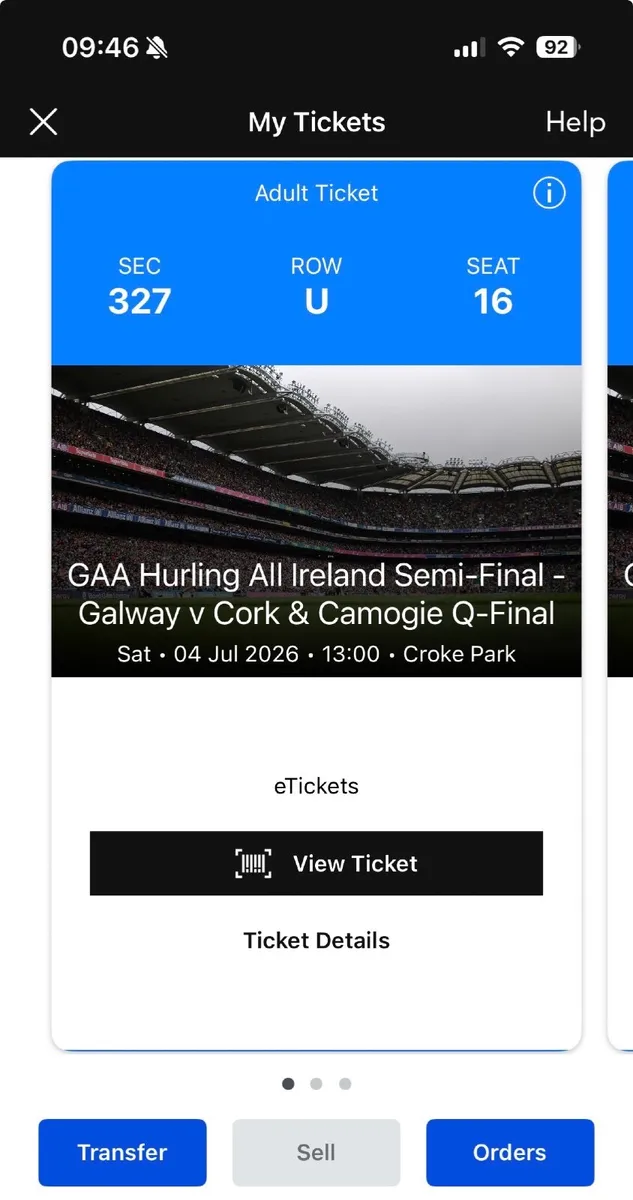 Cork v Galway - Image 1