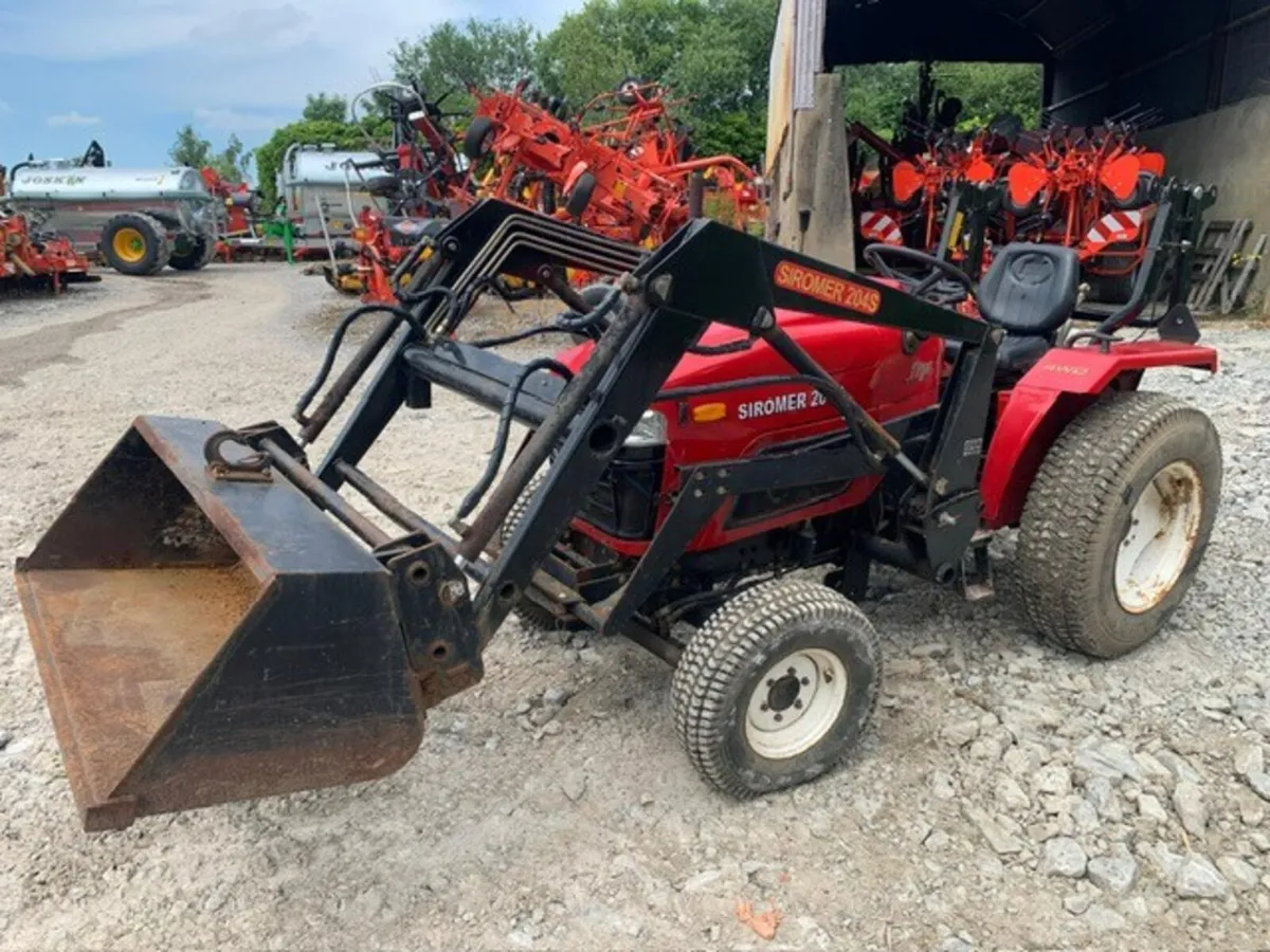 SIROMER 204S 4WD COMPACT c/w LOADER - Image 3