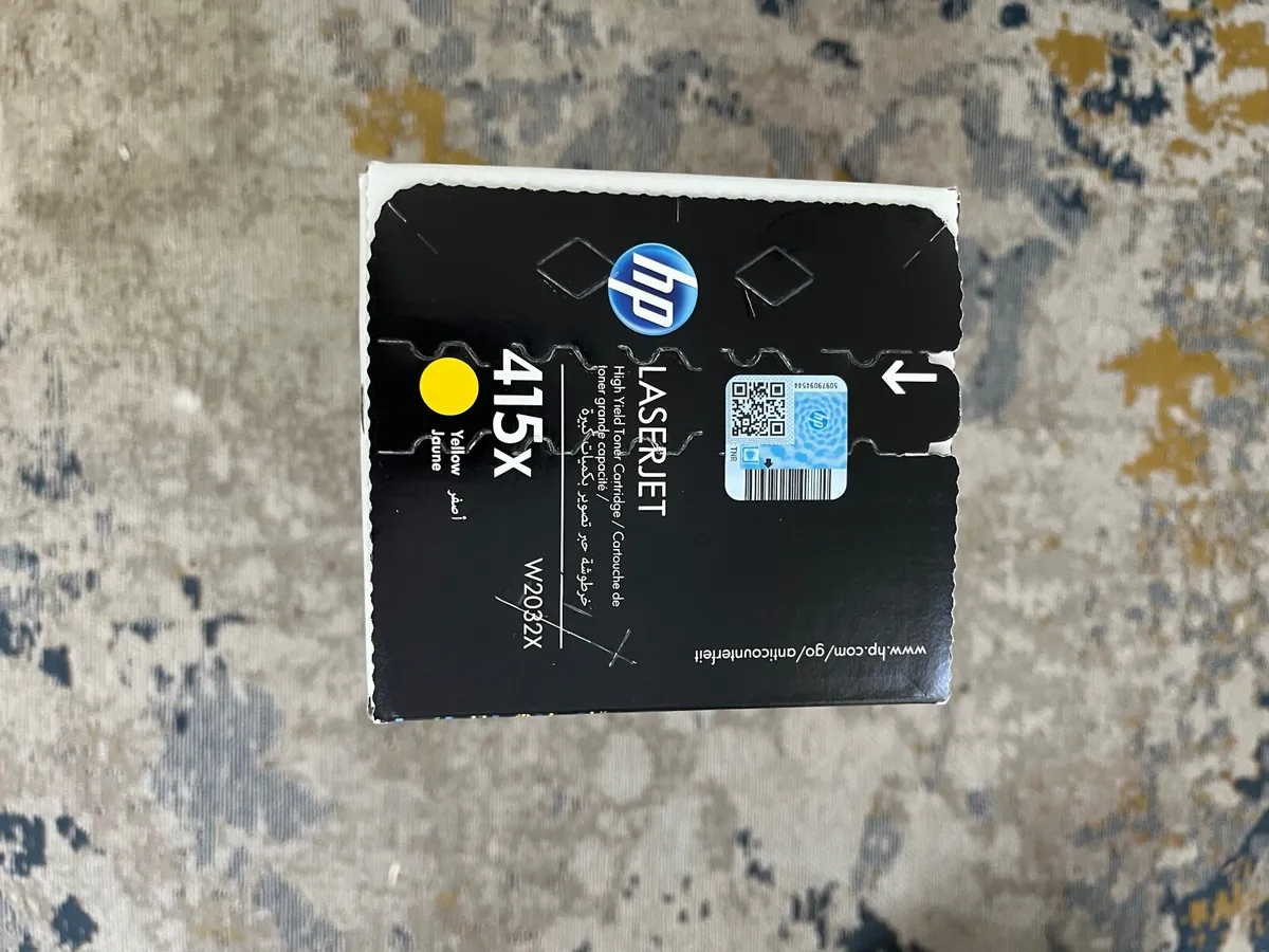 HP 415X Yellow Ink Toner W2032X - Image 1