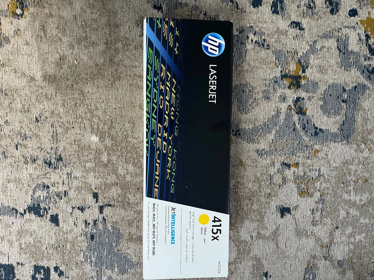 HP 415X Yellow Ink Toner W2032X - Image 2