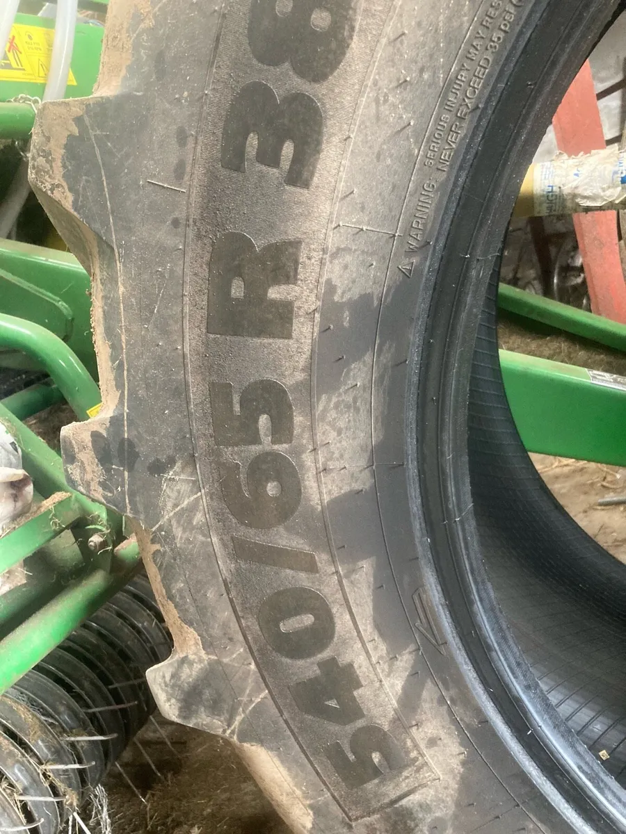Tractor tyres x 2 sizes read add for details - Image 2