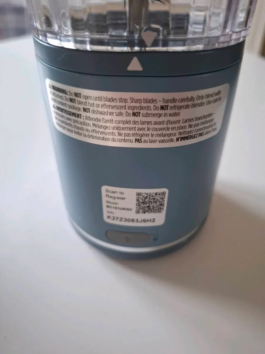 Ninja Blast Portable Blender – Excellent Condition - Image 2