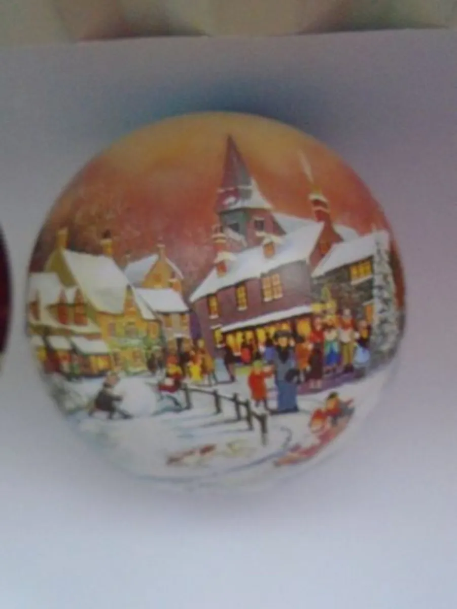 Christmas boxes, Tin box, Gift box - Image 2