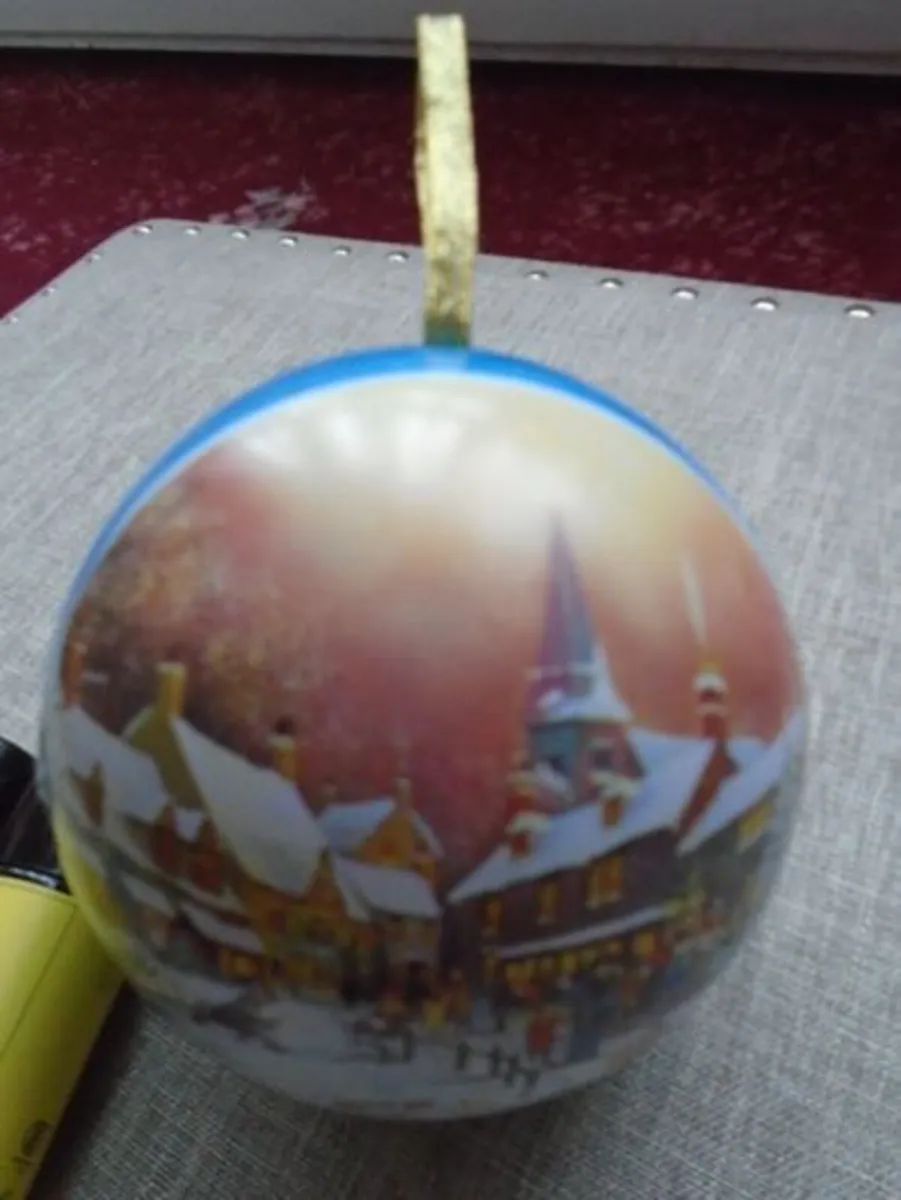 Christmas boxes, Tin box, Gift box - Image 3