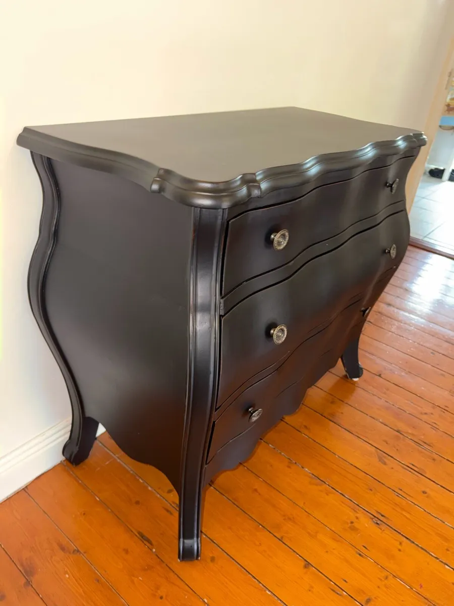Black Curved Dresser - Image 4