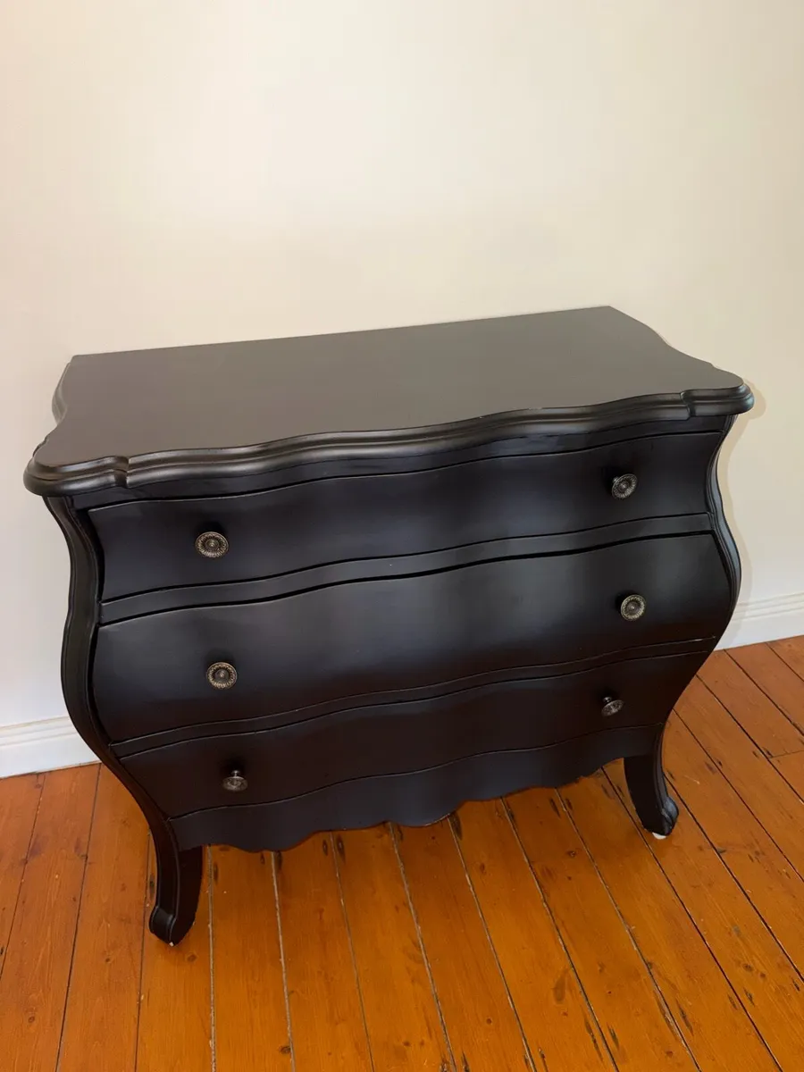Black Curved Dresser - Image 2