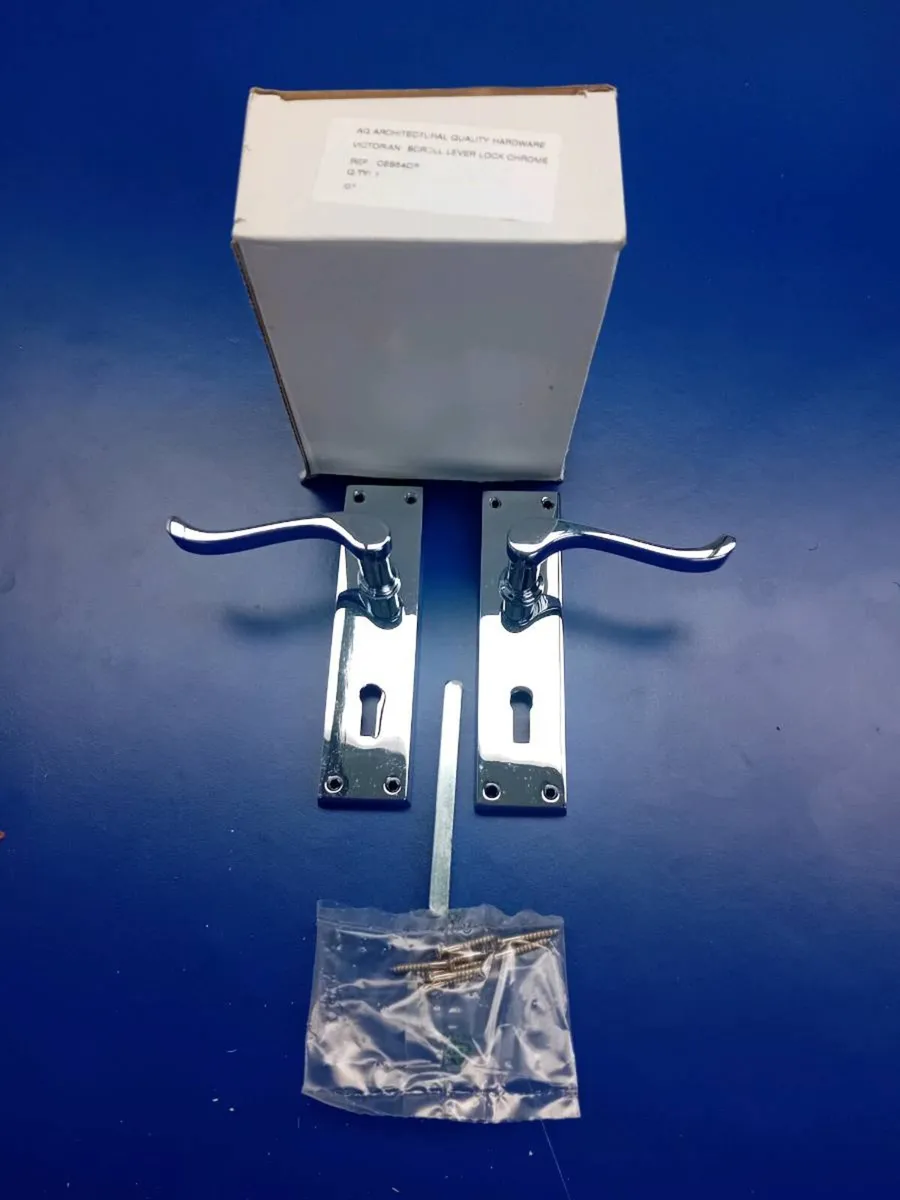 Chrome Door Handle 15 Sets - Image 1