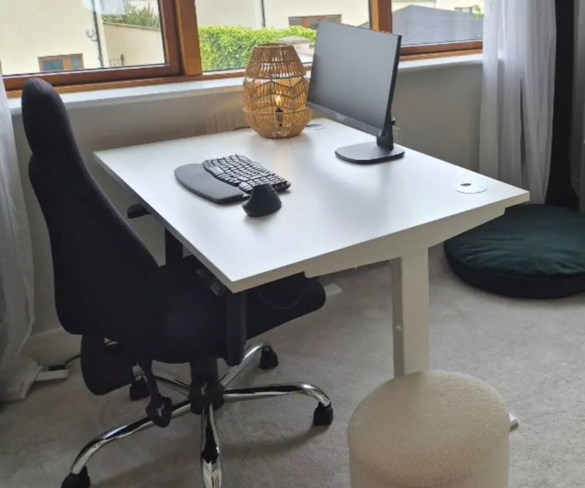Electric Standing Desk and Chair - €70 - Image 1