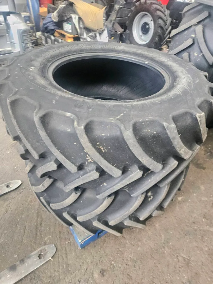 Used tractor tyres and wheel rims - Image 1