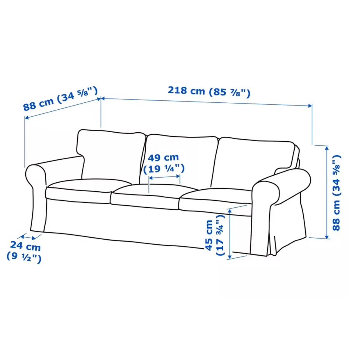 One 3 seater sofa + one 2 seater sofa - Image 4