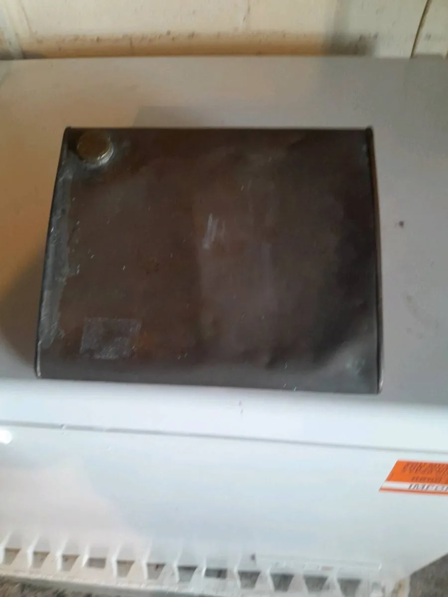 Antique copper foot warmer - Image 1