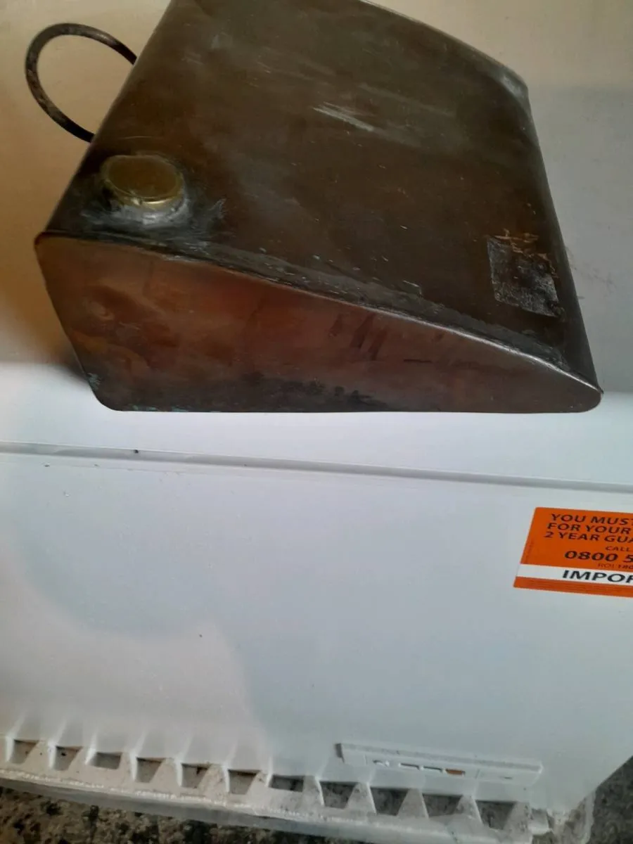 Antique copper foot warmer - Image 3