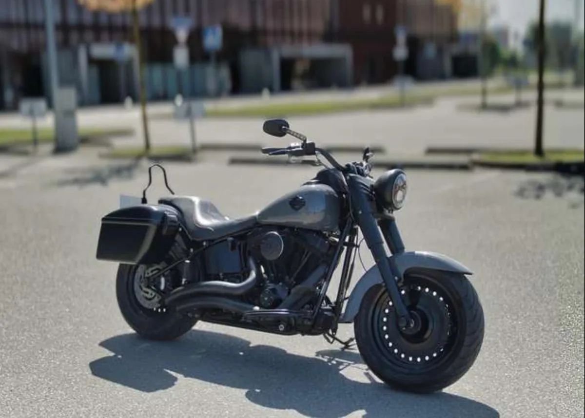 Harley Davidson Fatboy 🖤 - Image 1