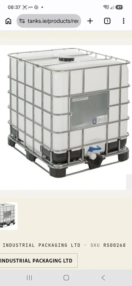 Ibc tank